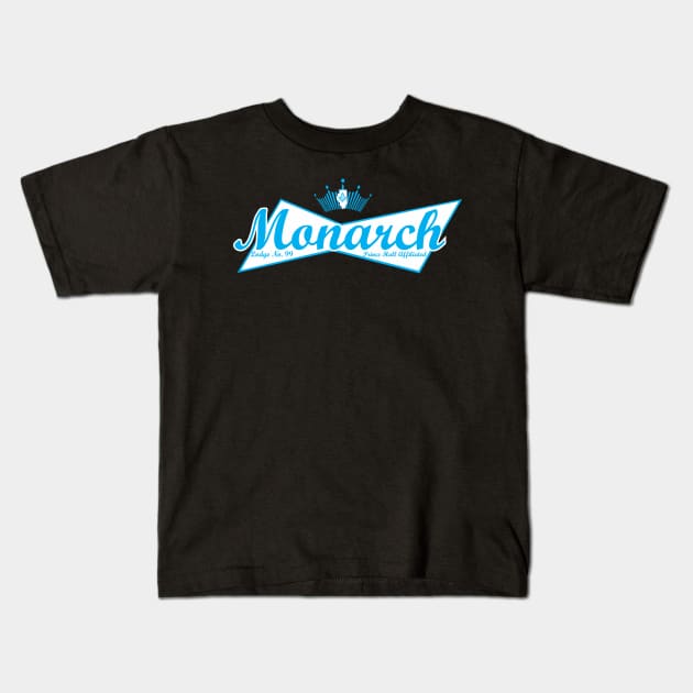 "King" Monarch Lodge Kids T-Shirt by Brova1986